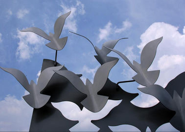 Goede prijs. Van de Yardbeeldhouwwerken van het vogel de Vliegende Roestvrije staal Abstracte Ornamenten van de het Metaaltuin Eigentijdse online