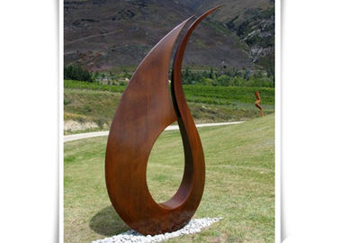 Goede prijs. Professioneel Eigentijds Corten-Staalbeeldhouwwerk, Groot Abstract Metaalbeeldhouwwerk online