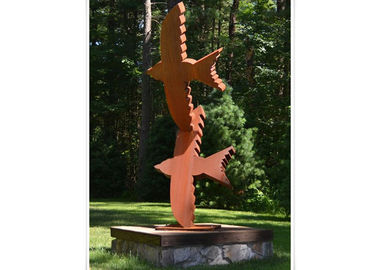 Goede prijs. Van de Stijlcorten van dierenvogels het Staalbeeldhouwwerk, Abstracte Corten-Staalarchitectuur online