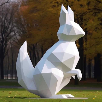 Goede prijs. Nieuw ontwerp konijn glasvezel geschilderd dier decoratieve kunst beeldhouwkunst online
