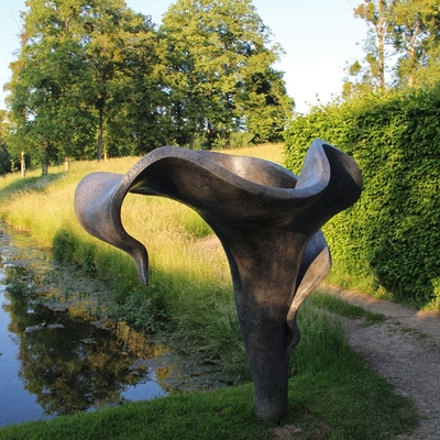 Goede prijs. Custom Decorative Grote Tuin Metalen Brons Landschapsbeeldhouwkunst Bloem online