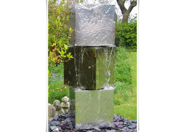 Het openbare Decoratieve Roestvrije Water Eigenschap Aangepaste Grootte Opgepoetste Eindigen