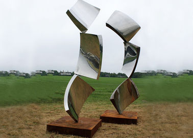 Goede prijs. Buiten de Tuinbeeldhouwwerken van het Ontwerp Abstracte Metaal, Modern Gazonbeeldhouwwerk online