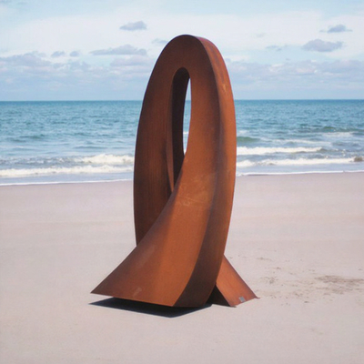 Goede prijs. Op Maat Gemaakte Cortenstaal Roestige Landschap Sculptuur voor Buitendecoratie online