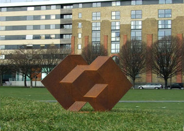 Goede prijs. Openbaar van het het Staalbeeldhouwwerk van Corten van de Parkdecoratie de Tuinbeeldhouwwerk van Corten online
