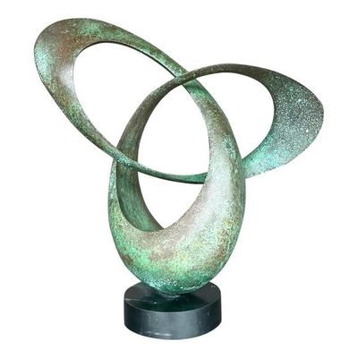 Tuin Home Decoratie Koper Brons Staal Sculpturen Metalen Ambacht Standbeeld Roestige Patina