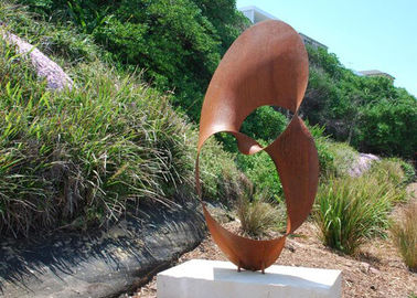 Goede prijs. Van de het Staaltuin van Corten van de kunstdecoratie het Beeldhouwwerk Duurzame Roestige Ambacht online