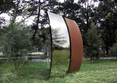 Goede prijs. Het Staalbeeldhouwwerk van Corten van de tuinkunst, de Kunst van het Metaalbeeldhouwwerk 200cm Hoogte online