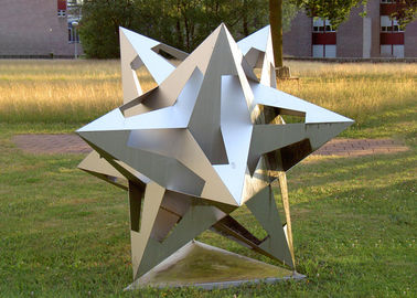 Goede prijs. Het Beeldhouwwerk van de het Roestvrije staalster van de Wangstonedecoratie 150cm Hoogte Regelmatige Grootte online