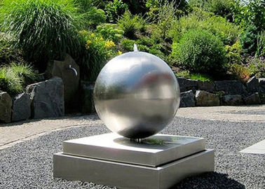 Goede prijs. Geborstelde Openluchtwangstone-van het het Roestvrije staalwater van het Decorbeeldhouwwerk de Balfontein online