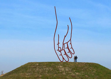 Goede prijs. Modern Openlucht van het het Staalbeeldhouwwerk van Corten van de Metaalkunst Groot Decoratief de Handbeeldhouwwerk online