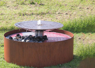 Goede prijs. Ronde van het het Staalwater van Corten van de Watervalcascade de Eigenschapfontein voor Tuin online