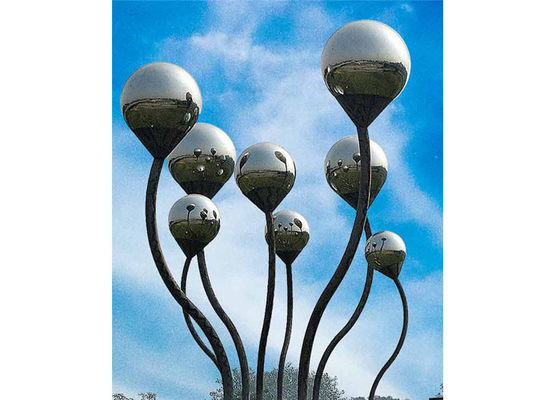 Goede prijs. 300cm Hoog Modern Roestvrij staallandschap Art Sculpture online