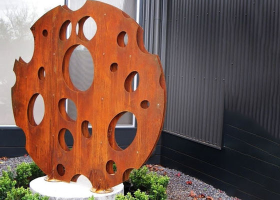 Abstract 200cm van de het Staaltuin van Hoogtecorten het Decorstandbeeld
