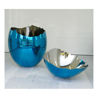 Goede prijs. ODM Opgepoetste Roestvrij staal Gebroken Shell Egg Sculpture online