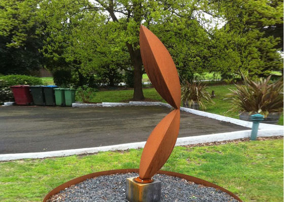 Rusty Corten Steel Metal Cactus-Beeldhouwwerk voor Tuin