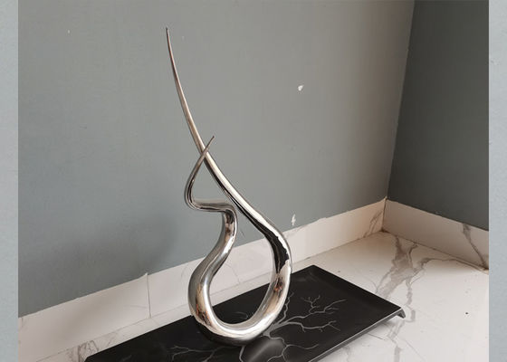 Hoogte 56cm Uniek 316 Roestvrij staal Art Sculptures