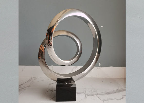 Goede prijs. 106cm Hoog Eigentijds Opgepoetst 316 Roestvrij staal Art Sculptures online