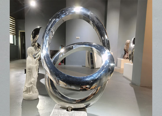 Goede prijs. OEM Spiegel Opgepoetst Roestvrij staal Decoratief Abstract Art Sculpture online