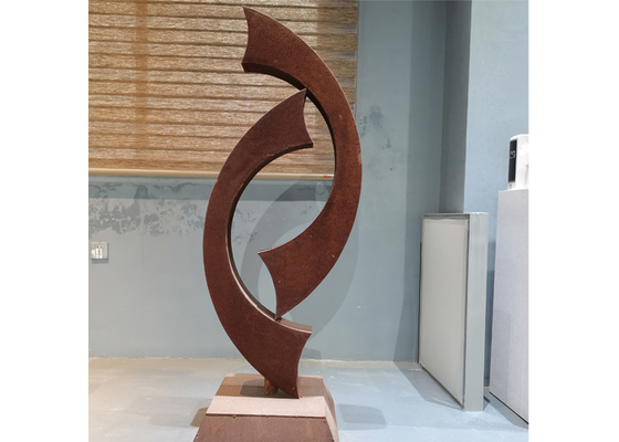 Goede prijs. Abstract Openlucht het Staalbeeldhouwwerk van Tuin Decoratief Corten online