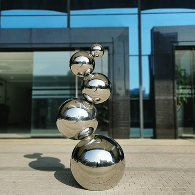 Goede prijs. De spiegel poetste 316 Roestvrij staalballen op 2m Hoogte voor Tuin online